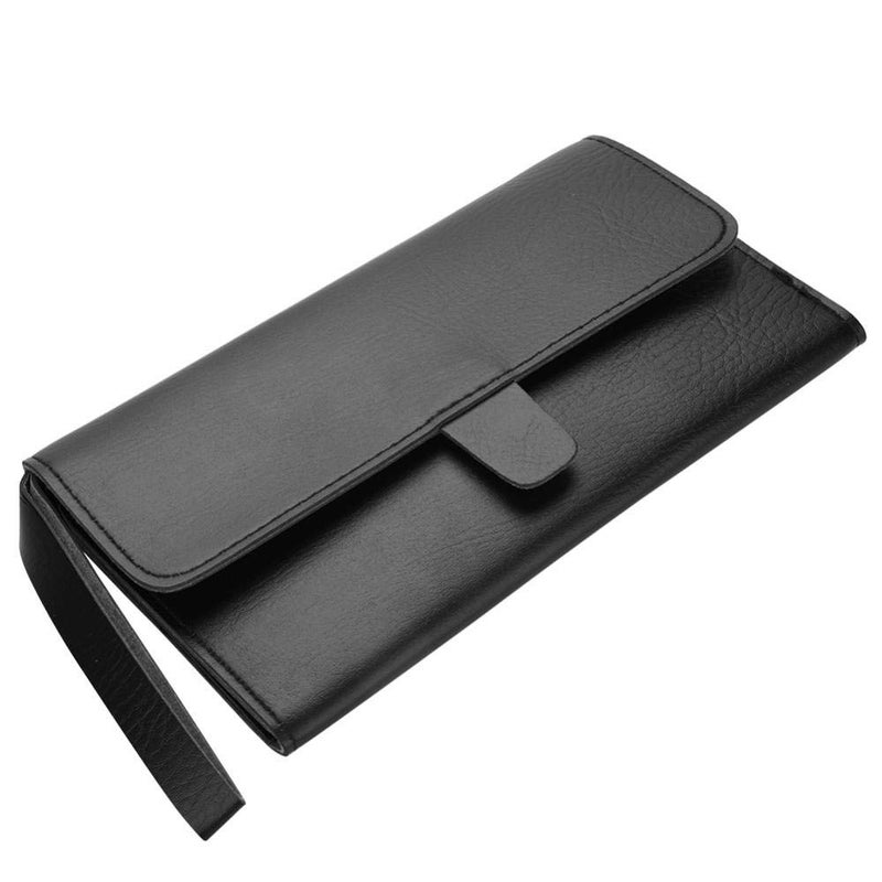 woobles PU leather Scissor Holder Pouch Cases for Hairdressers, Salon Hairdresser Shear Tools Holster Bag - Image 1